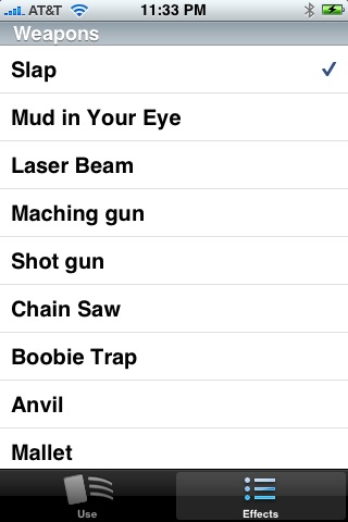 Screenshot iWeapons Screenshot iWeapons
